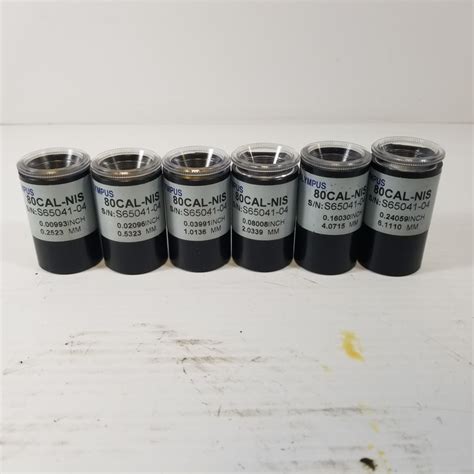 Olympus 80CAL-NIS Magna-Mike Calibration Set – Metal Logics, Inc.