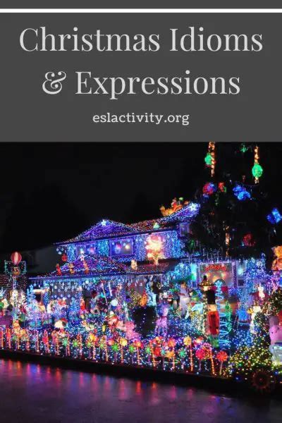 Christmas Expressions & Idioms | Phrases for the Holidays