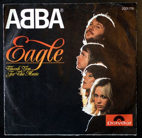 ABBA - Eagle / Thank You For The Music (1978, Vinyl) | Discogs