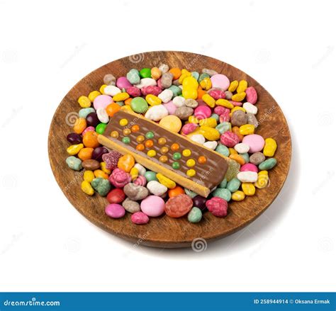 Small Round Candies Mix, Colorful Dragees Pile Stock Photo - Image of ...