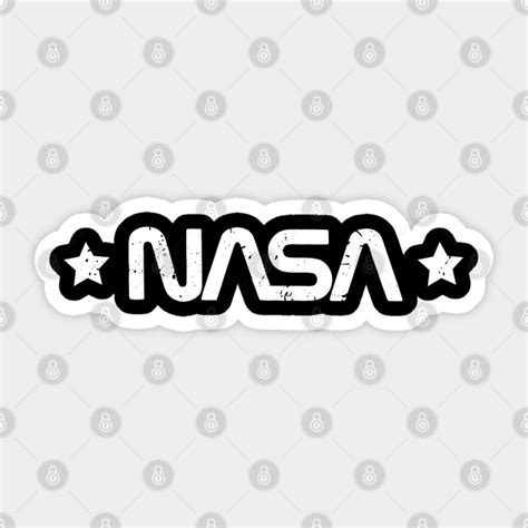 Nasa Old Logo - Nasa Logo - Sticker | TeePublic