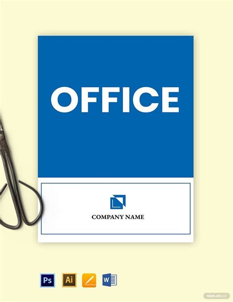 Free Printable Office Door Signs Templates