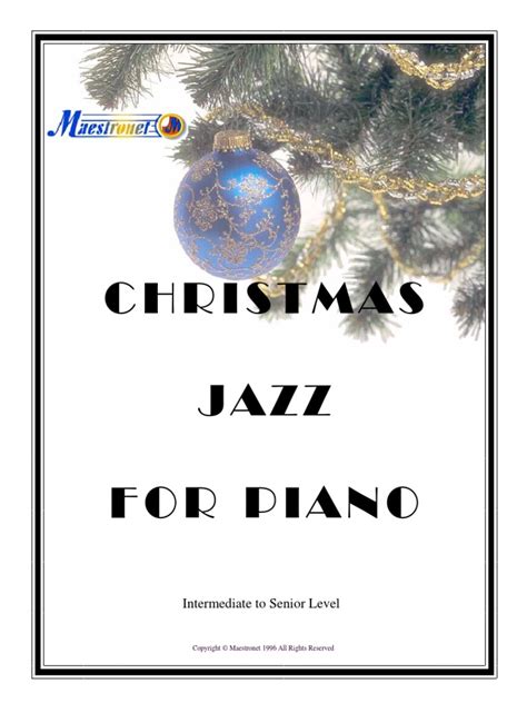 Christmas Jazz For Piano | PDF