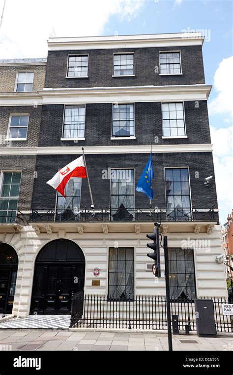 Polish embassy in england hi-res stock photography and images - Alamy