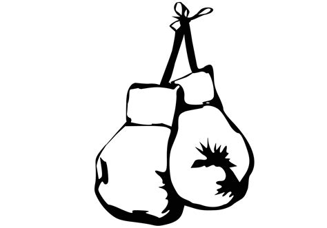 Boxing Gloves Cartoon Clipart Boxing White Hand Transparent Clip Art ...