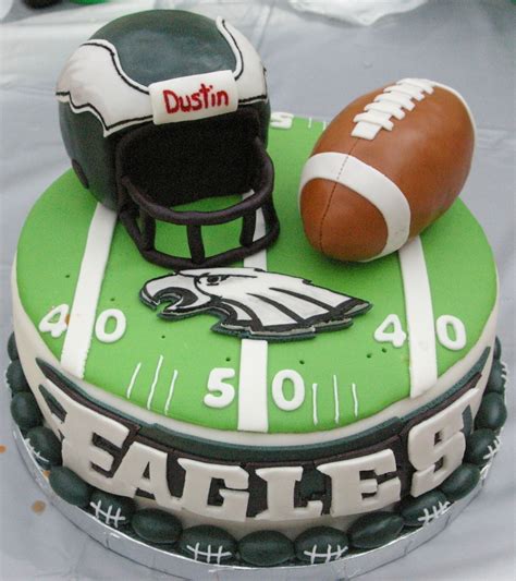 Philadelphia Eagles Birthday Cake - CakeCentral.com