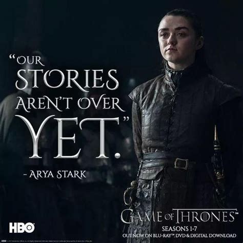 Arya Stark Quotes | HappyShappy - India’s Own Social Commerce Platfo | Stark quote, Arya stark ...