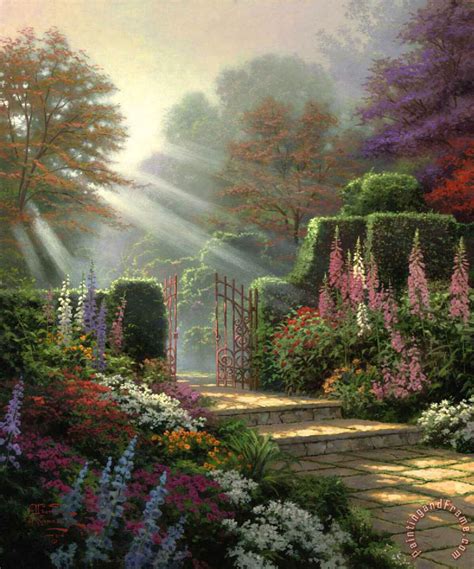 Thomas Kinkade Garden of Grace painting - Garden of Grace print for sale