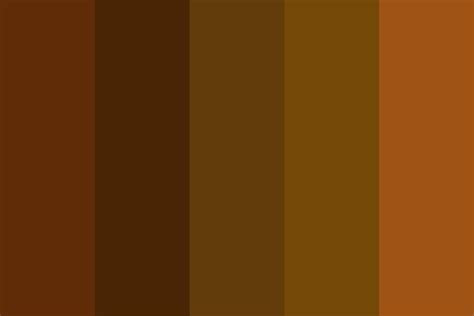 Earthy Bear Browns Color Palette