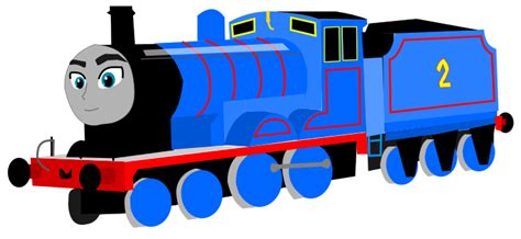 Edward The Blue Engine by ShawAnderson on DeviantArt