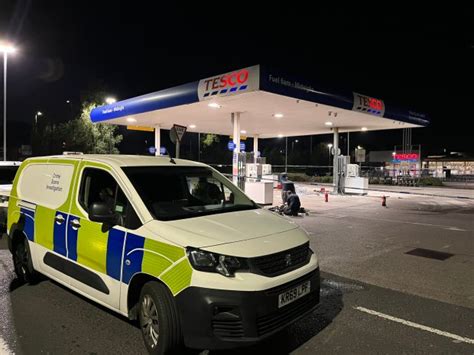 Man dies after catching on fire at Tesco petrol station before hero ...