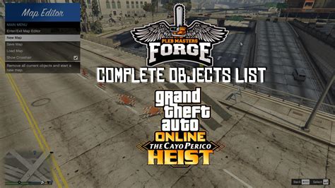 Complete Object / Prop list for Map Editor Mod - GTA5-Mods.com