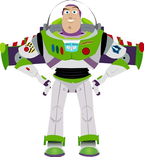 Ilustração Disney Buzz Lightyear Toy Story PNG