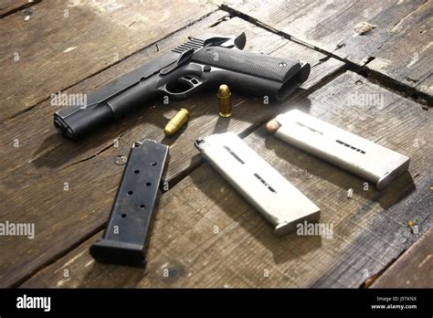 Gun Wood Table High Resolution Stock Photography and Images - Alamy