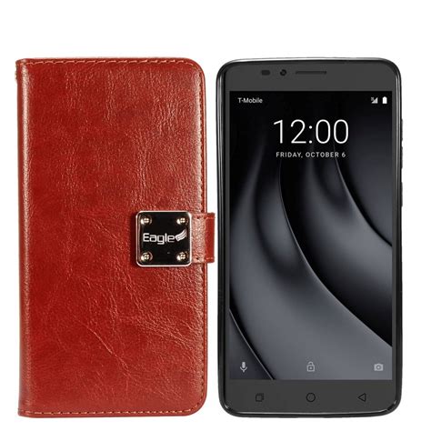 Coolpad Revvl Plus (T-Mobile) Case, by Insten Detachable Magnetic Folio Flip Leather Case Cover ...