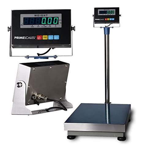 Buy PrimeScales 300x0.02lb Heavy Duty 16"x20" Industrial Bench Scale Floor Scale & Indicator ...