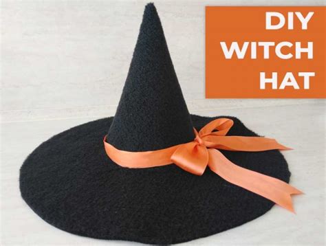 DIY Witch Hat Tutorial (VIDEO) ⋆ Hello Sewing