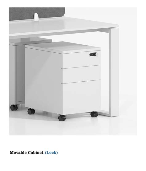 Modern Modular White Office Furniture Desk Work Station 2 4 6 8 Person Seater Office Workstation ...