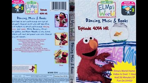 Sesame Street Elmos World Dancing Music Books Vhs Tested Rare | Images ...