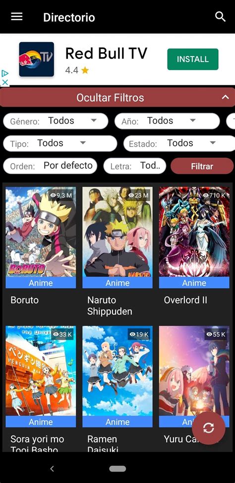 ᐉ Descargar Legion Anime Premium (v2.0.4.9) Última versión