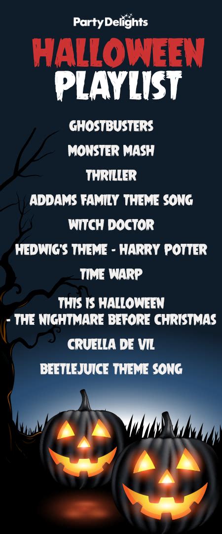 Top 10 Halloween Party Songs | Party Delights Blog | Halloween playlist, Halloween party kids ...