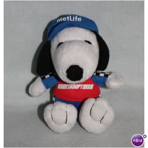 Metlife Peanuts Racing Snoopy Plush on eBid United States | 100484248