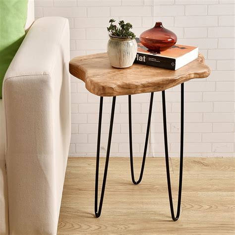 Best Reclaimed Wood End Tables Living Room Storage – Home & Home