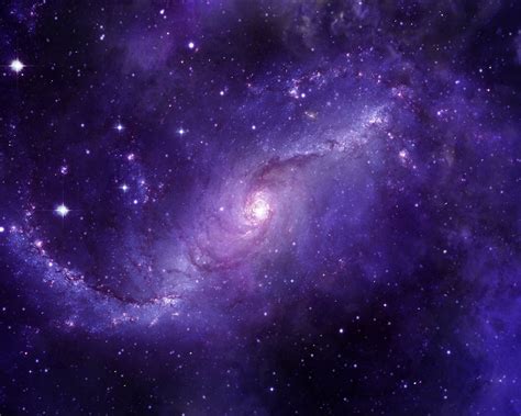 Download wallpaper 1280x1024 starry sky, galaxy, universe, space, violet standard 5:4 hd background