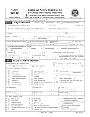 Fillable Online fincenform101 online Fax Email Print - pdfFiller