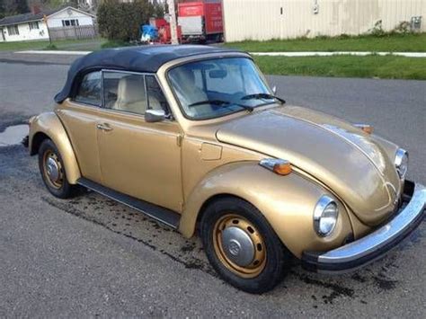 Buy used 74 VW Sun Bug Convertible - Rare Classic - No Reserve in Bellingham, Washington, United ...