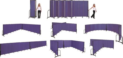 Screenflex Portable Room Dividers - 6' High