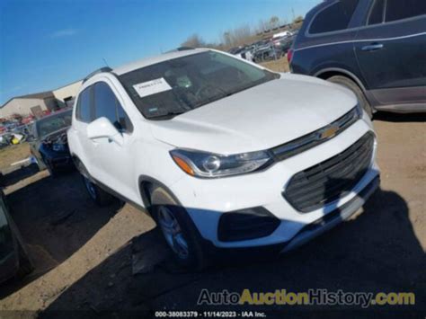 3GNCJLSB1KL155454 CHEVROLET TRAX LT - View history and price at AutoAuctionHistory