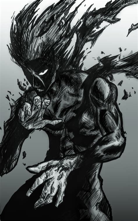 One Punch Man Vs Garou Manga Panels