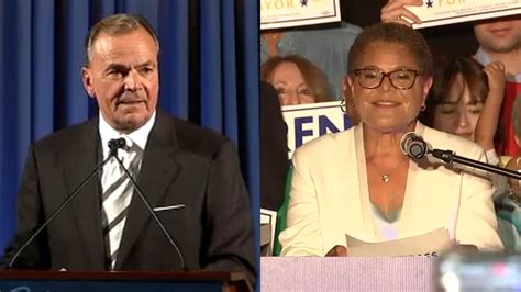 Los Angeles primary election 2022: Rick Caruso, Karen Bass heading to ...