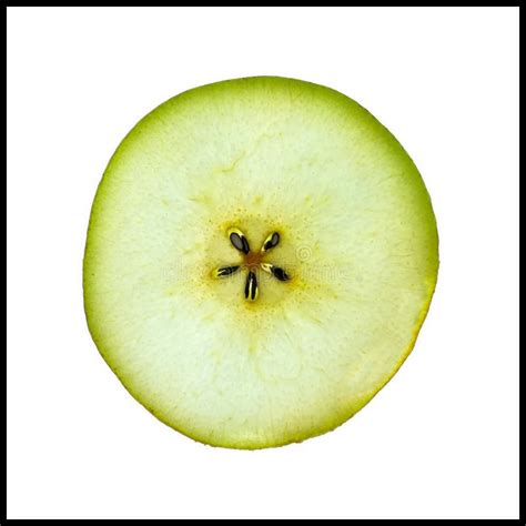 Apple slice stock image. Image of skin, details, isolated - 174473125