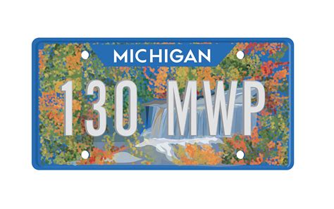 Michigan License Plate Design on Behance