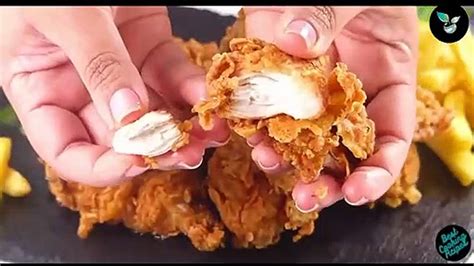 KFC fried chicken recipe - video Dailymotion