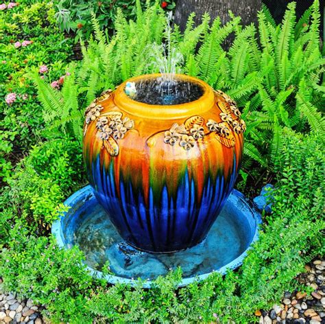 15 Unique Garden Water Fountain Design Ideas - Garden Lovers Club