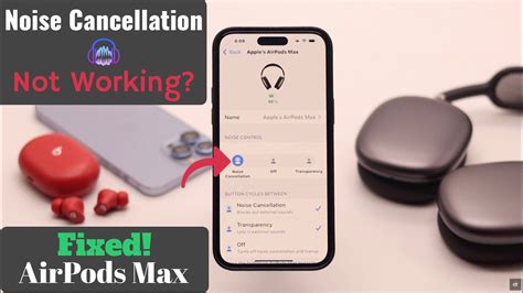 AirPods Max Active Noise Cancelling Not Working? How to Fix! (ANC ...