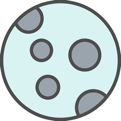 Moon Surface Vector Icon 16487497 Vector Art at Vecteezy