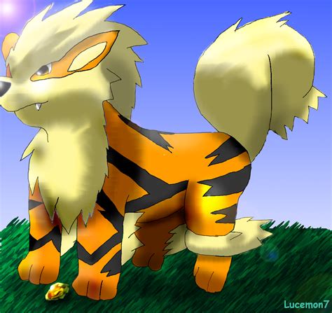 Arcanine after her evolution by JackFrost-LCDA on deviantART