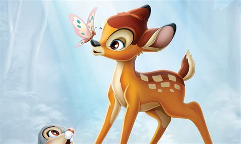 bambi wallpaper,animated cartoon,cartoon,deer,animation,fawn (#840702 ...