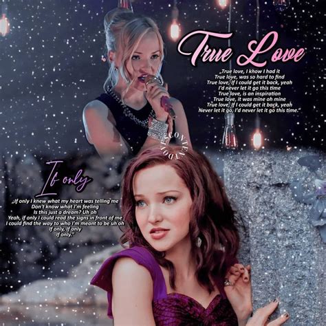 𝐝𝐨𝐯𝐞 𝐜𝐚𝐦𝐞𝐫𝐨𝐧 ♥︎ on Instagram: “liv and maddie x descendants ♡ - true love or if only? true love ...