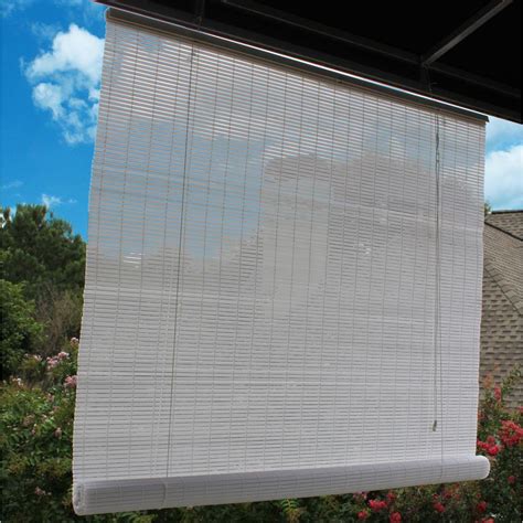 Roll Up Window Blinds Patio Sun Shade 48 In. x 72 In. Vertical Outdoor ...