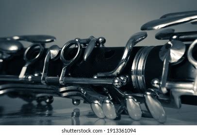 Wooden Wind Symphonic Instrument Clarinet Stock Photo 1913361094 ...