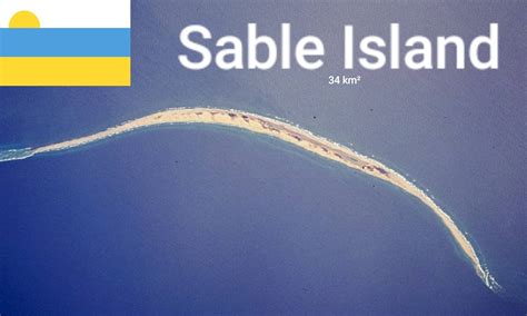 Sable Island map on flag by RehaanRashid on DeviantArt