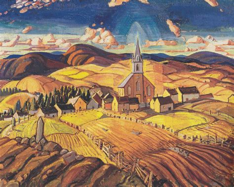 Arthur Lismer: Quebec Village, 1926 | Canadian art, Group of seven paintings, Group of seven