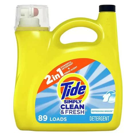 Tide Simply Clean and Fresh Liquid Laundry Detergent Deals