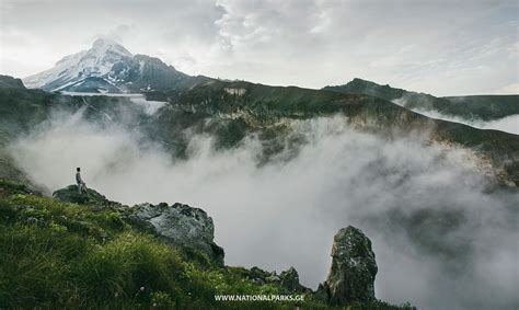 Kazbegi National Park, Caucasus range, Georgia