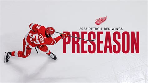 Red Wings announce 2023-24 preseason schedule | Detroit Red Wings